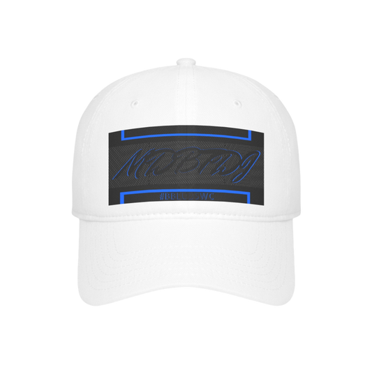 MDBTDJ #BBLUBSWC White - Low Profile Baseball Cap