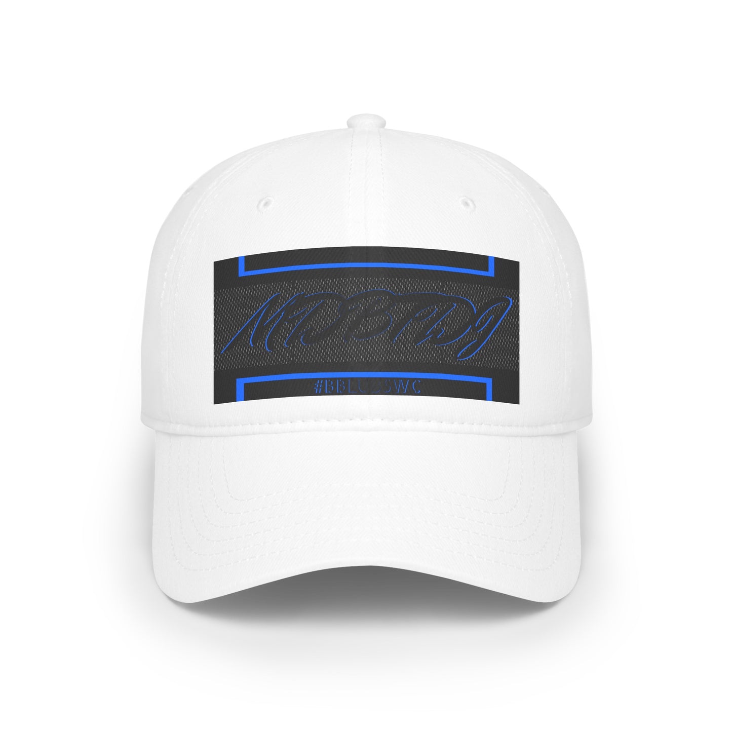 MDBTDJ #BBLUBSWC White - Low Profile Baseball Cap