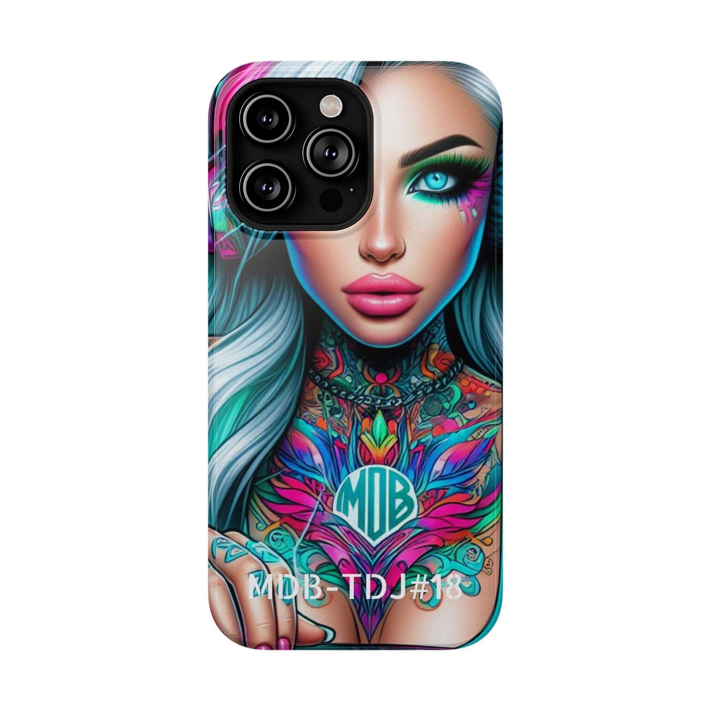 MDBTDJ#18 Impact-Resistant Phone Cases Fits most Tattooed DJ's Limited Edition