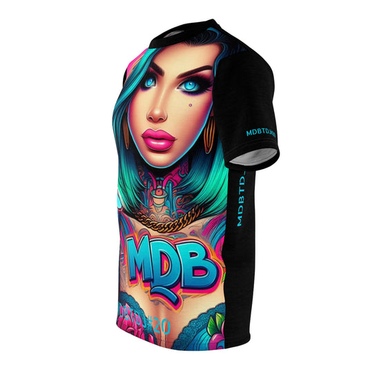 MDBTDJ#20 Premium Art Tee Shirt - Tattooed Dj's Limited Edition - Unisex, T-Shirt, Clothing Tops, Tattooed Djs Shop