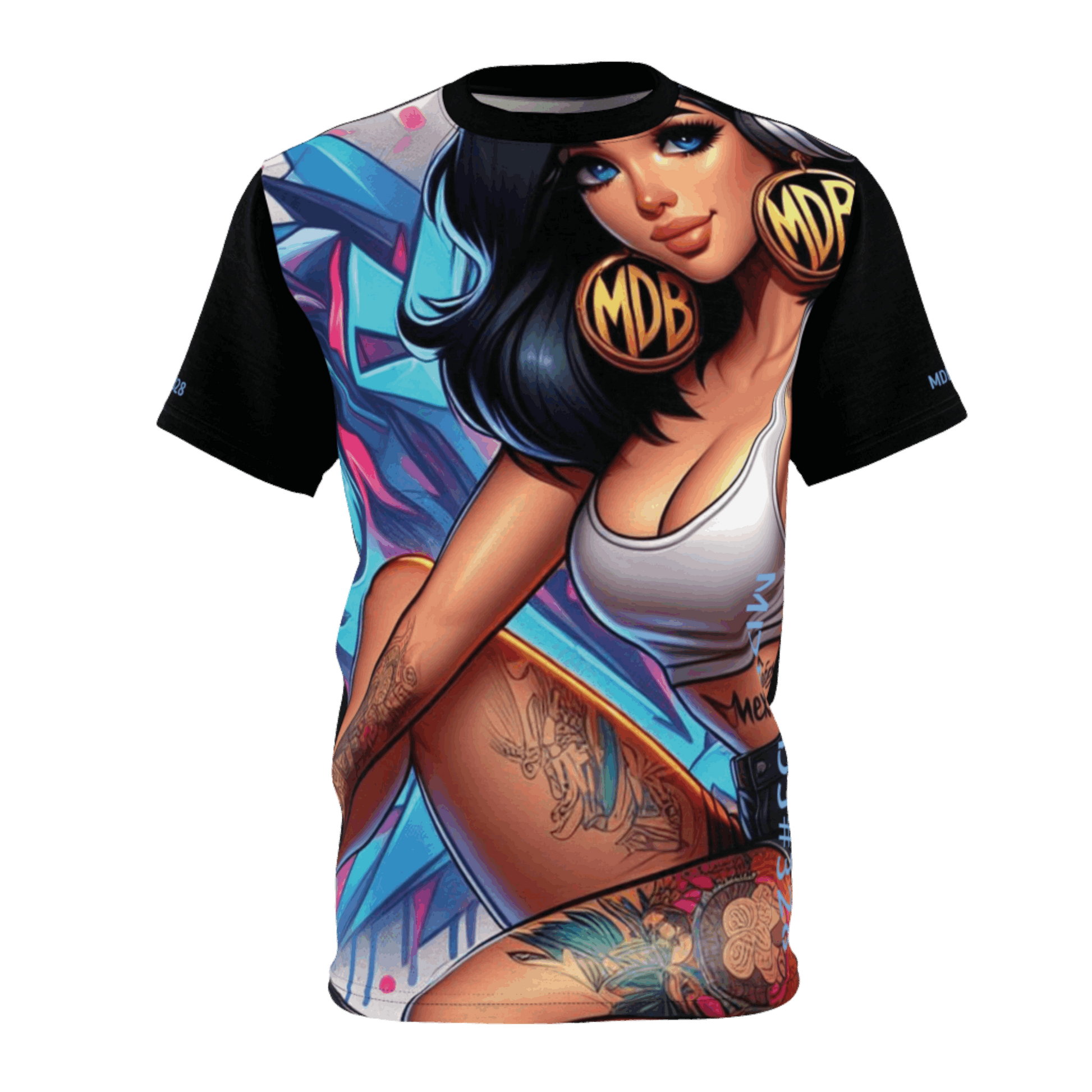 MDBTDJ#328 Premium Tee Shirt - Unisex Tattooed Dj's Limited Edition