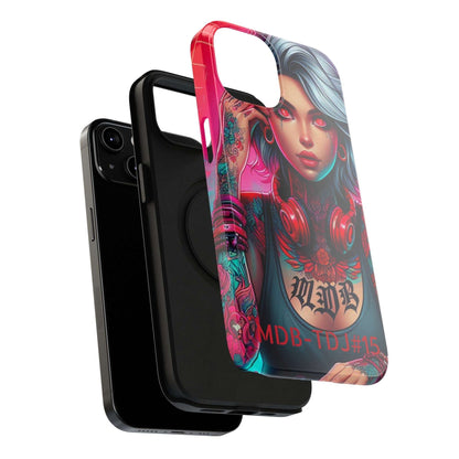 MDBTDJ#15 Impact-Resistant Phone Cases Fits most Tattooed DJ's Limited Edition