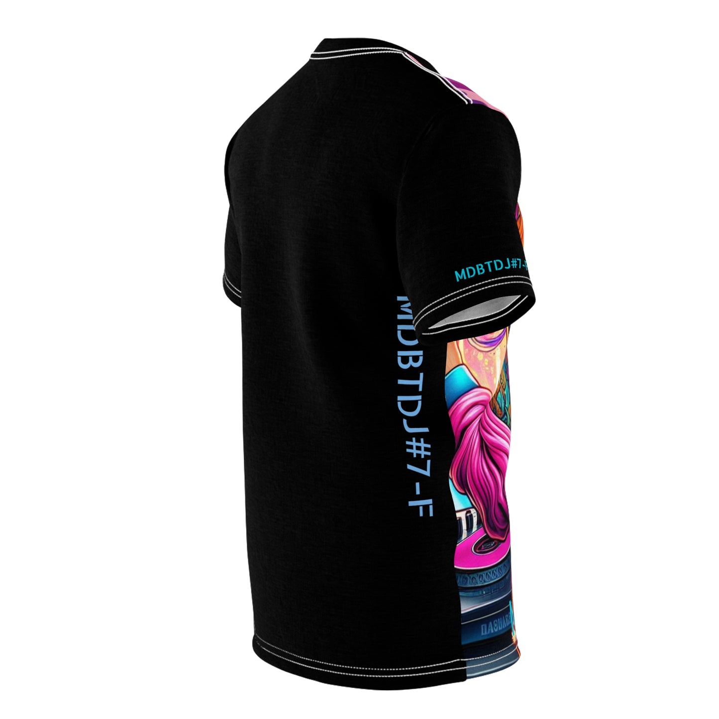 MDBTDJ#7-F Premium Tee Shirt - Tattooed Dj's Limited Edition - Unisex, T-Shirt, Clothing Tops, Tattooed Djs Shop