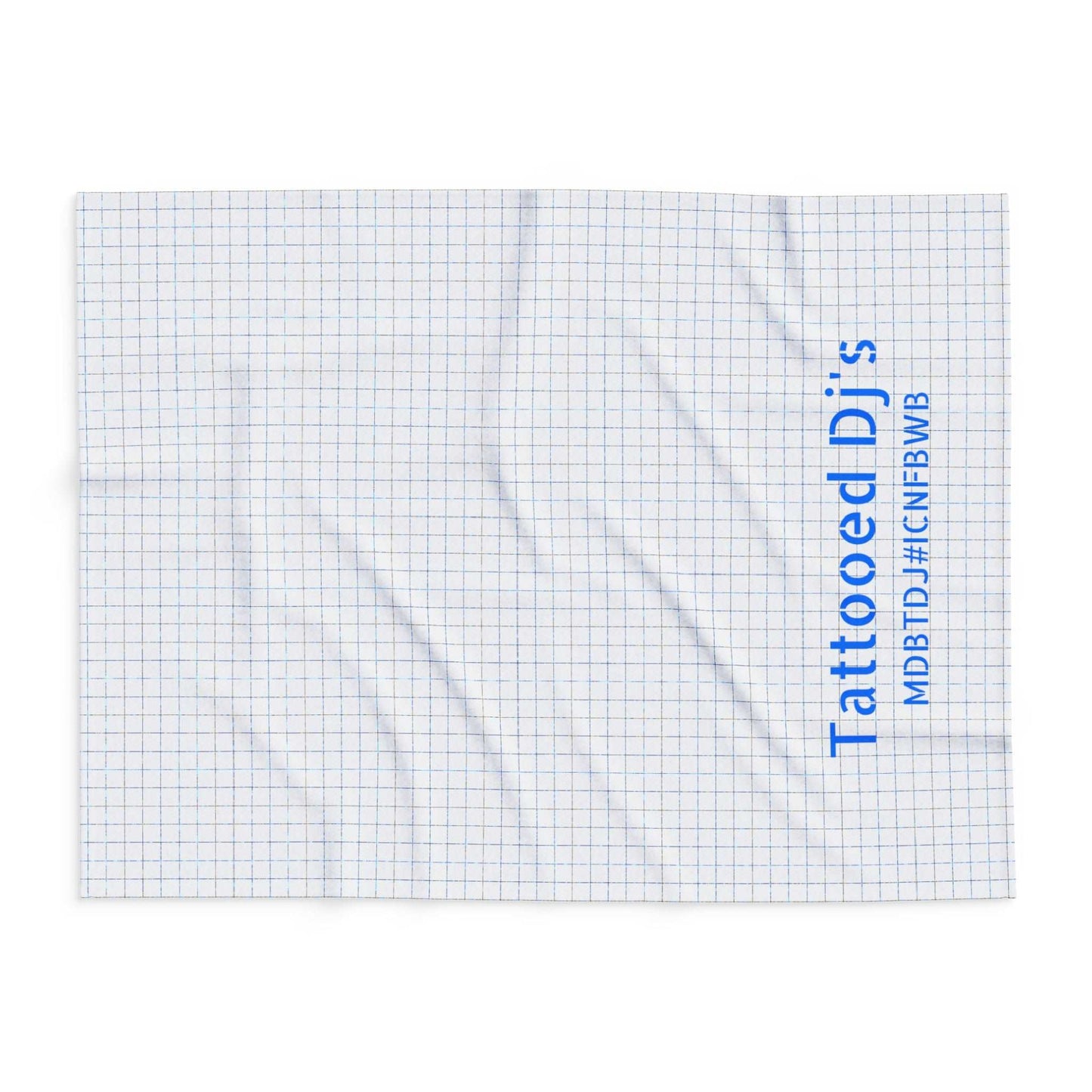 MDBTDJ#ICNFBWB Fleece Blanket Tattooed Dj's Limited Edition, Home Decor, Tattooed Djs Shop