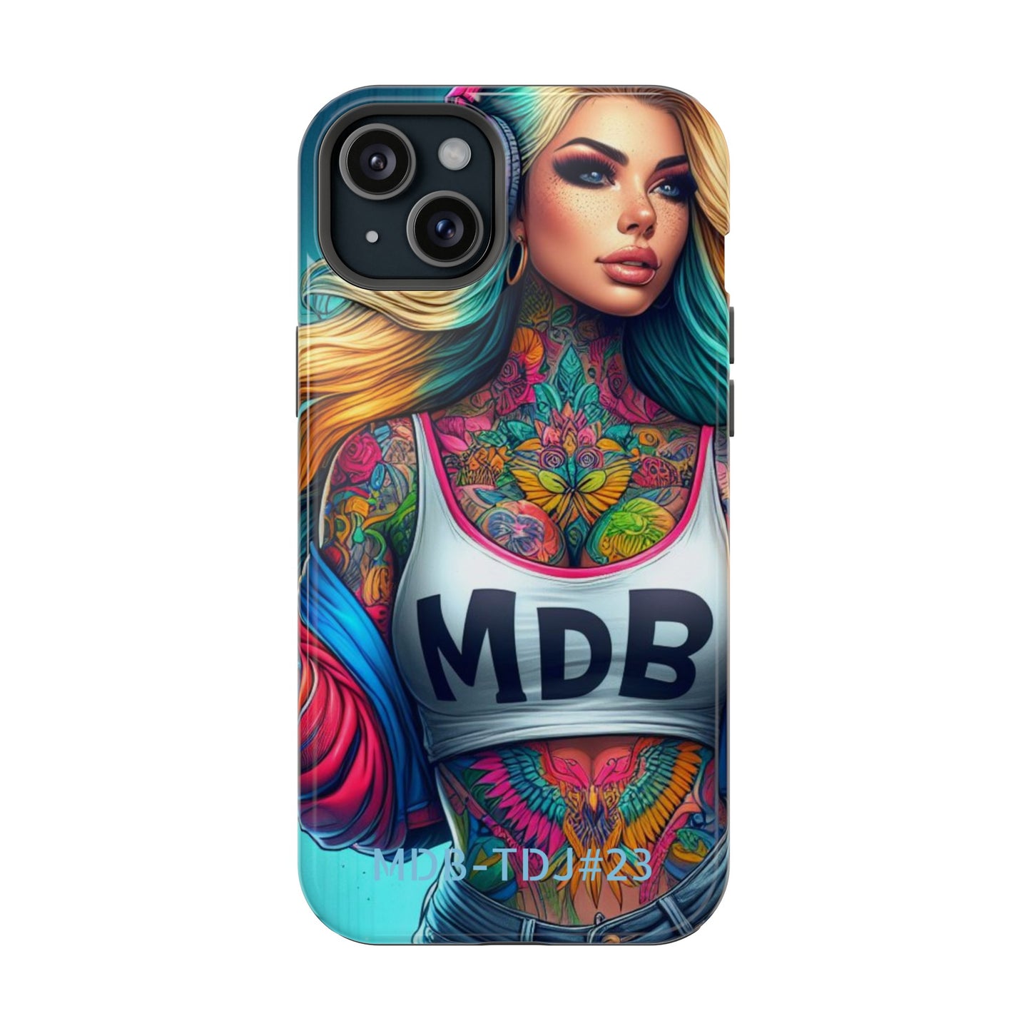 MDBTDJ#23 Impact-Resistant Phone Cases Fits most Tattooed DJ's Limited Edition, Phone Case, Tattooed Djs Shop