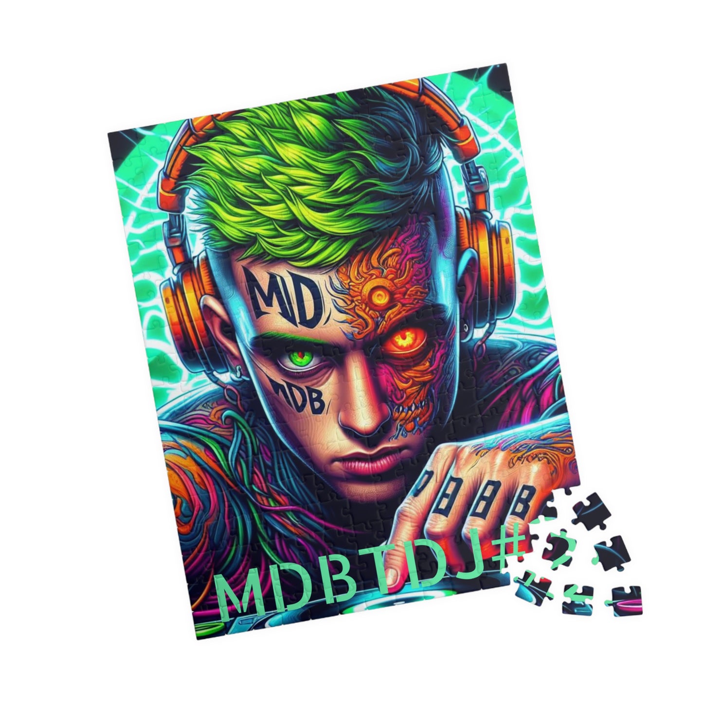 MDBTDJ#2 Puzzle (110, 252, 520, 1014-piece) Tattooed Dj's Limited Edition, Puzzle, Apparel & Accessories, Tattooed Djs Shop