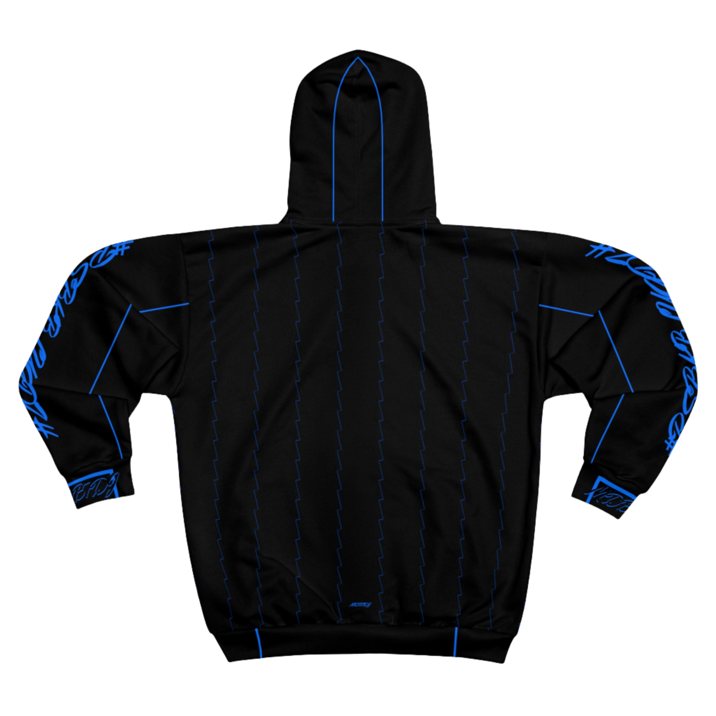 MDBTDJ#PSBKBLUGDZH Premium Zip Up Hoodie - Unisex