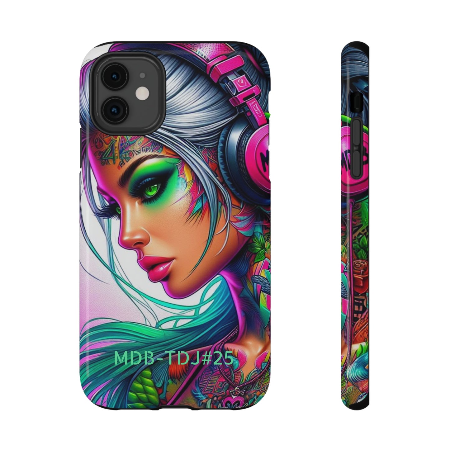 MDBTDJ#25 Impact-Resistant Phone Cases Fits most Tattooed DJ's Limited Edition, Phone Case, Tattooed Djs Shop