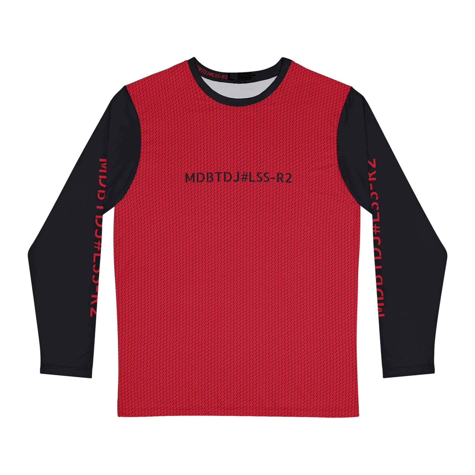 MDBTDJ#LSS-R2 Men's Long Sleeve Shirt Tattooed Dj's Limited Edition, All Over Prints, Tattooed Djs Shop