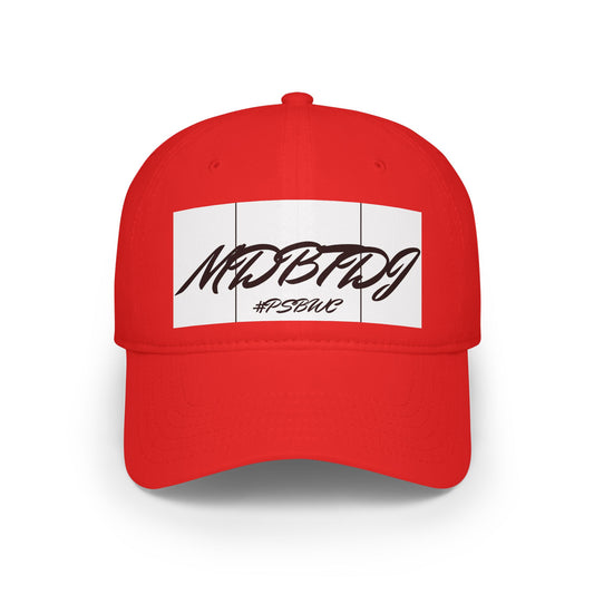 MDBTDJ#PSBWC Red - Low Profile Baseball Cap, Hats, Hats, Tattooed Djs Shop