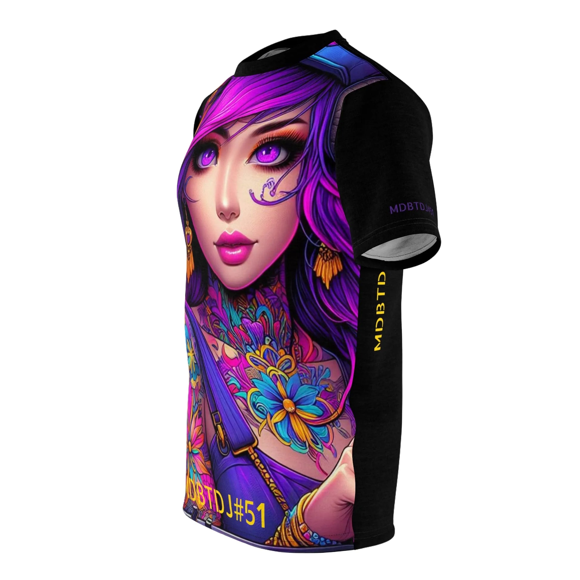 MDBTDJ#51 Premium Art Tee Shirt - Tattooed Dj's Limited Edition - Unisex, T-Shirt, T-Shirts, Tattooed Djs Shop