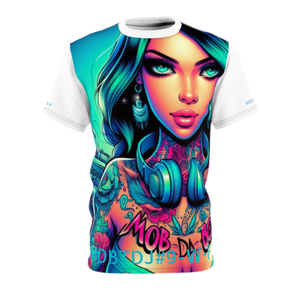 MDBTDJ#9-W-F Premium Tee Shirt - Tattooed Dj's Limited Edition - Unisex