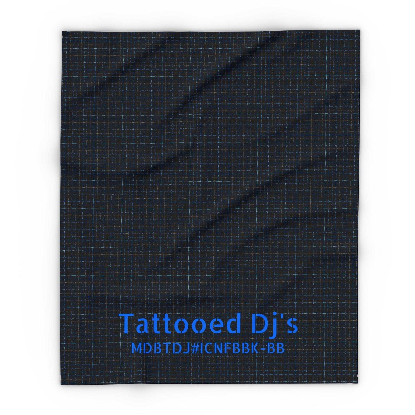 MDBTDJ#ICNFBBK-BB Fleece Blanket Tattooed Dj's Limited Edition, Home Decor, Tattooed Djs Shop