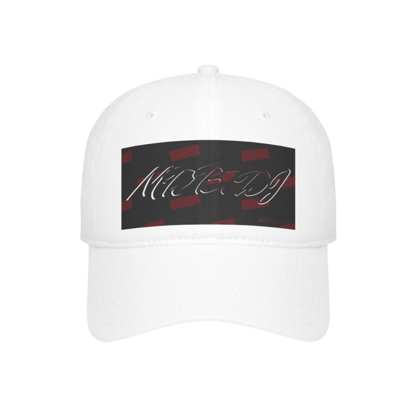 MDBTDJ#BRSQC White - Low Profile Baseball Cap