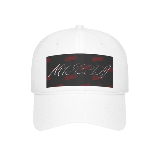 MDBTDJ#BRSQC White - Low Profile Baseball Cap