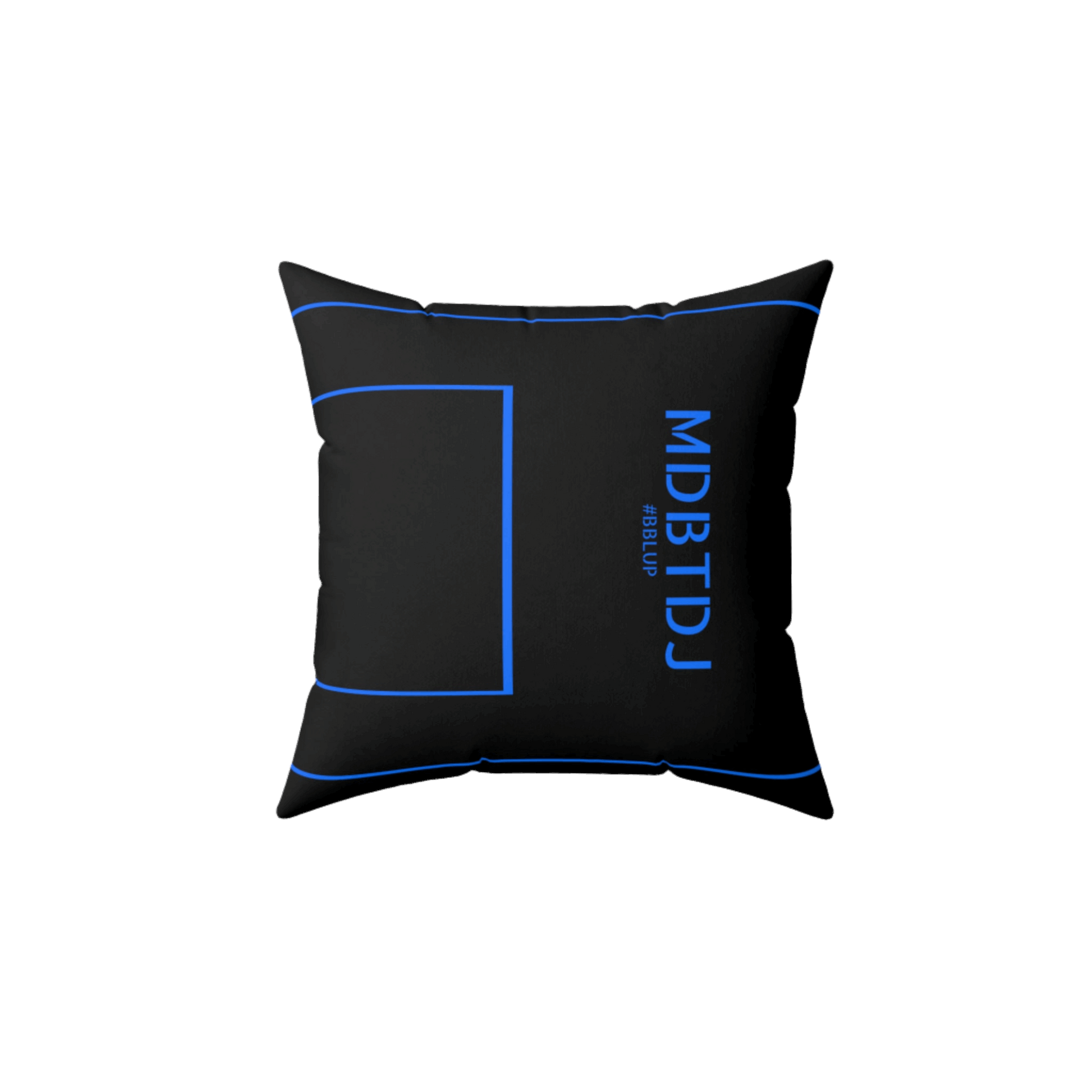 MDBTDJ#BBLUP Spun Polyester Square Pillow