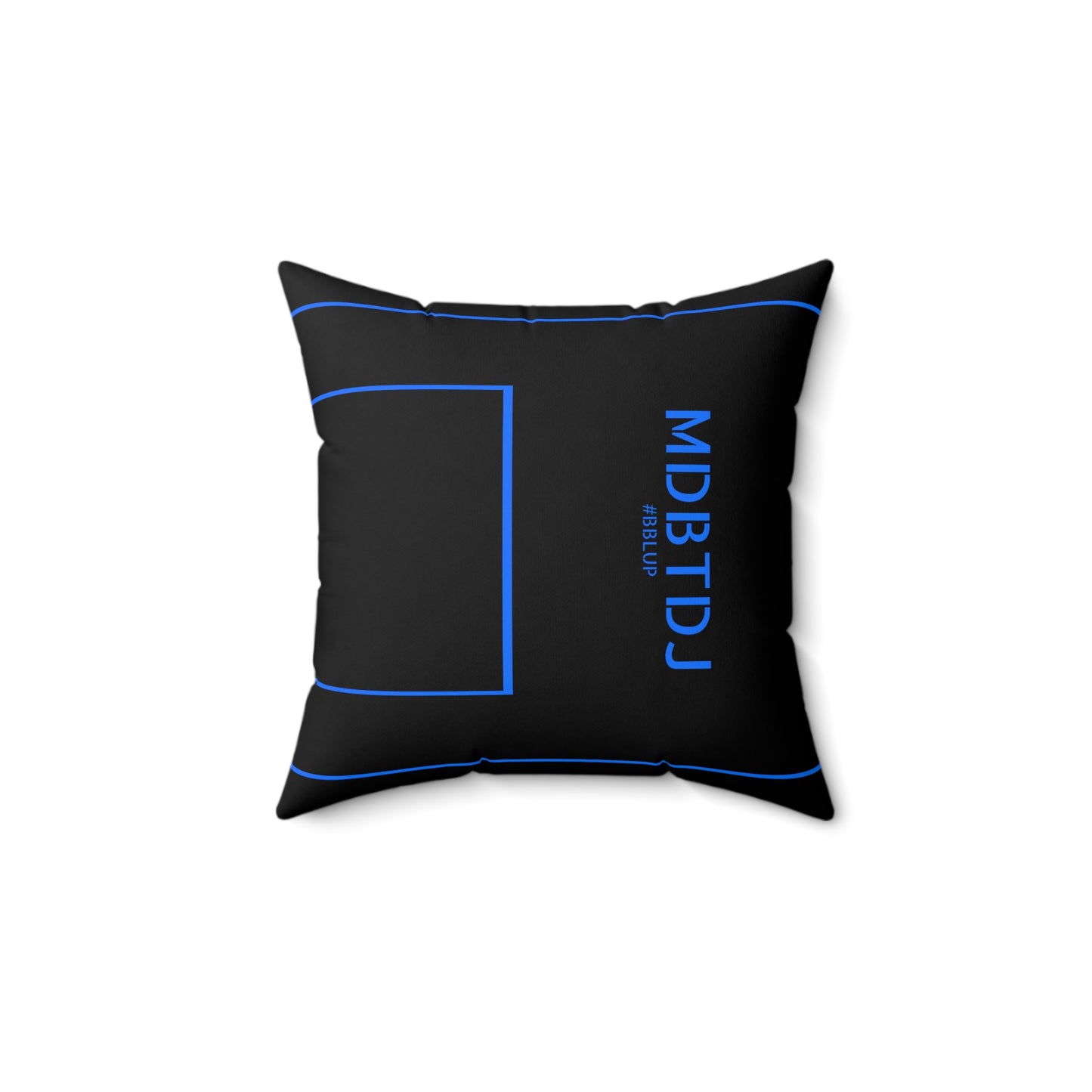 MDBTDJ#BBLUP Spun Polyester Square Pillow