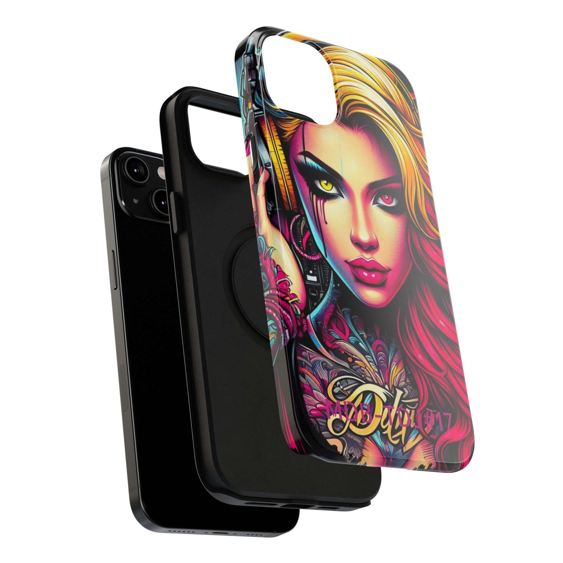 MDBTDJ#17 Impact-Resistant Phone Cases Fits most Tattooed DJ's Limited Edition