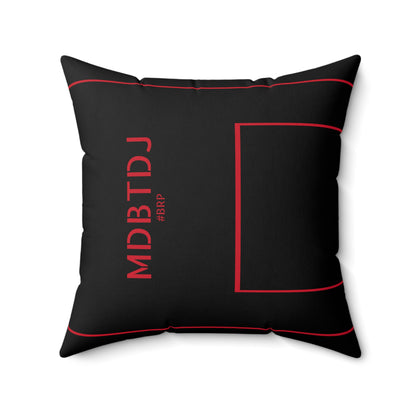 MDBTDJ#BRP Spun Polyester Square Pillow