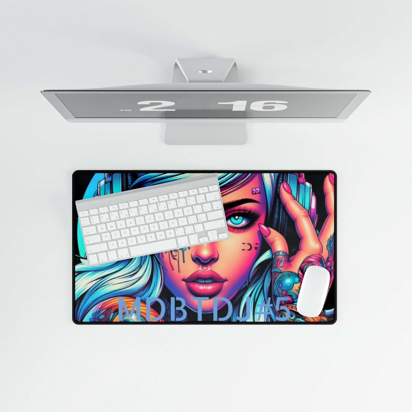 MDBTDJ#5 Mouse Pads Desk Mats Tattooed Dj's Limited Edition, Home Decor, Tattooed Djs Shop