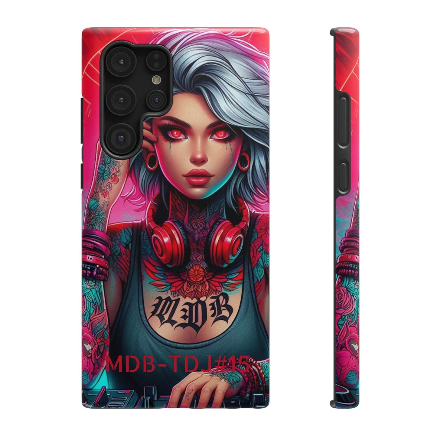 MDBTDJ#15 Impact-Resistant Phone Cases Fits most Tattooed DJ's Limited Edition