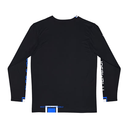 MDBTDJ#LSS-CJPSBWBLU Men's Long Sleeve Shirt, All Over Prints, Tattooed Djs Shop