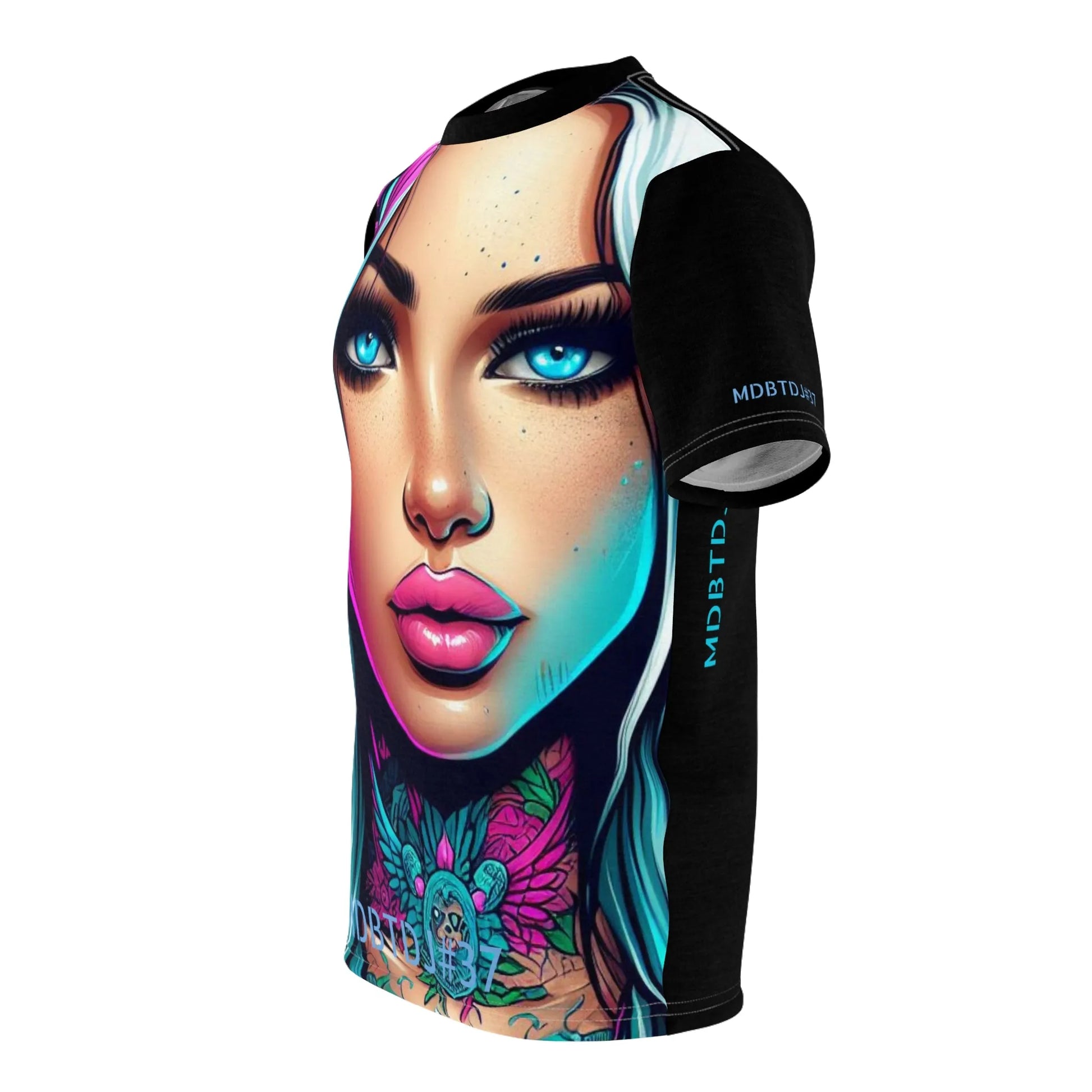 MDBTDJ#37 Premium Art Tee Shirt - Tattooed Dj's Limited Edition - Unisex, T-Shirt, T-Shirts, Tattooed Djs Shop