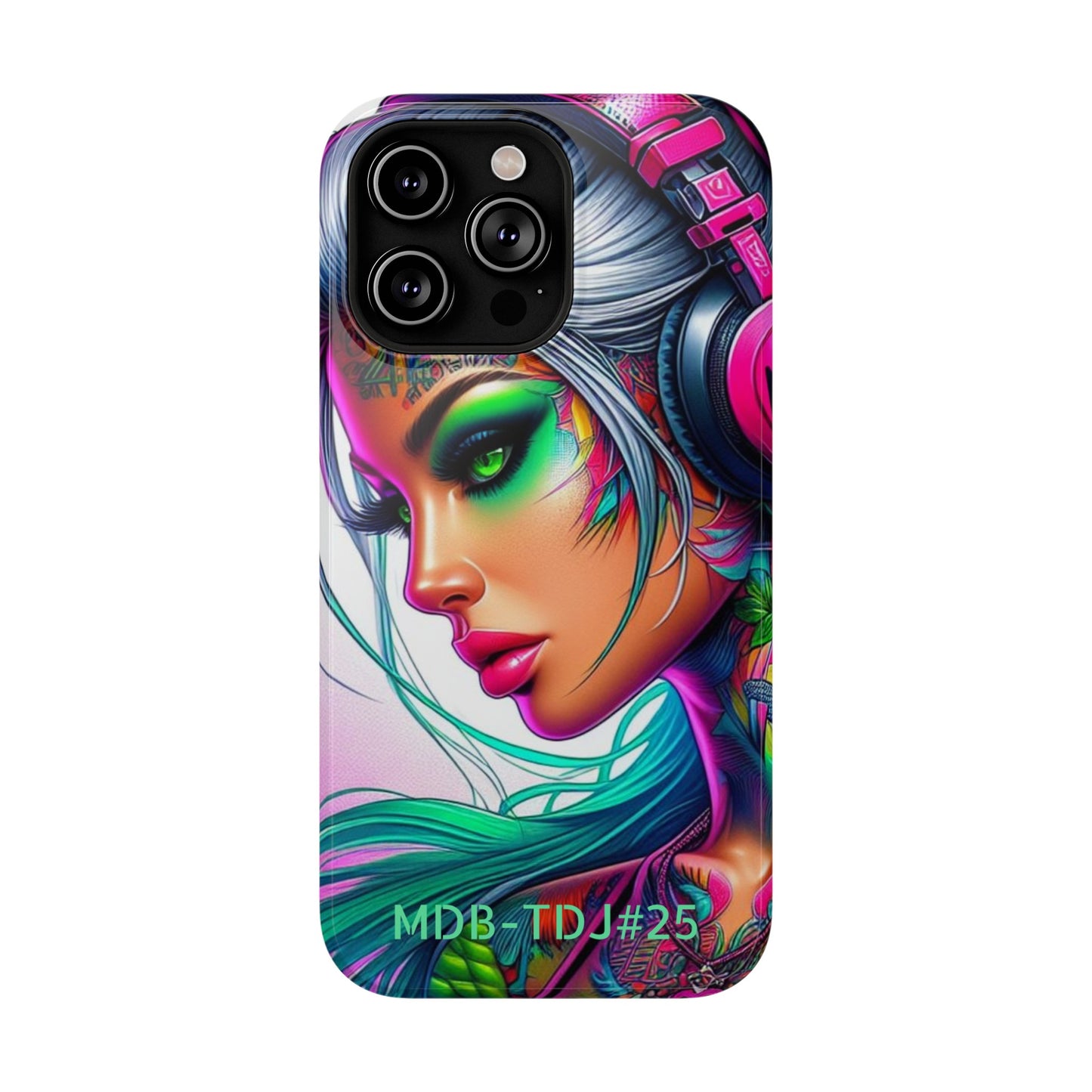 MDBTDJ#25 Impact-Resistant Phone Cases Fits most Tattooed DJ's Limited Edition, Phone Case, Tattooed Djs Shop