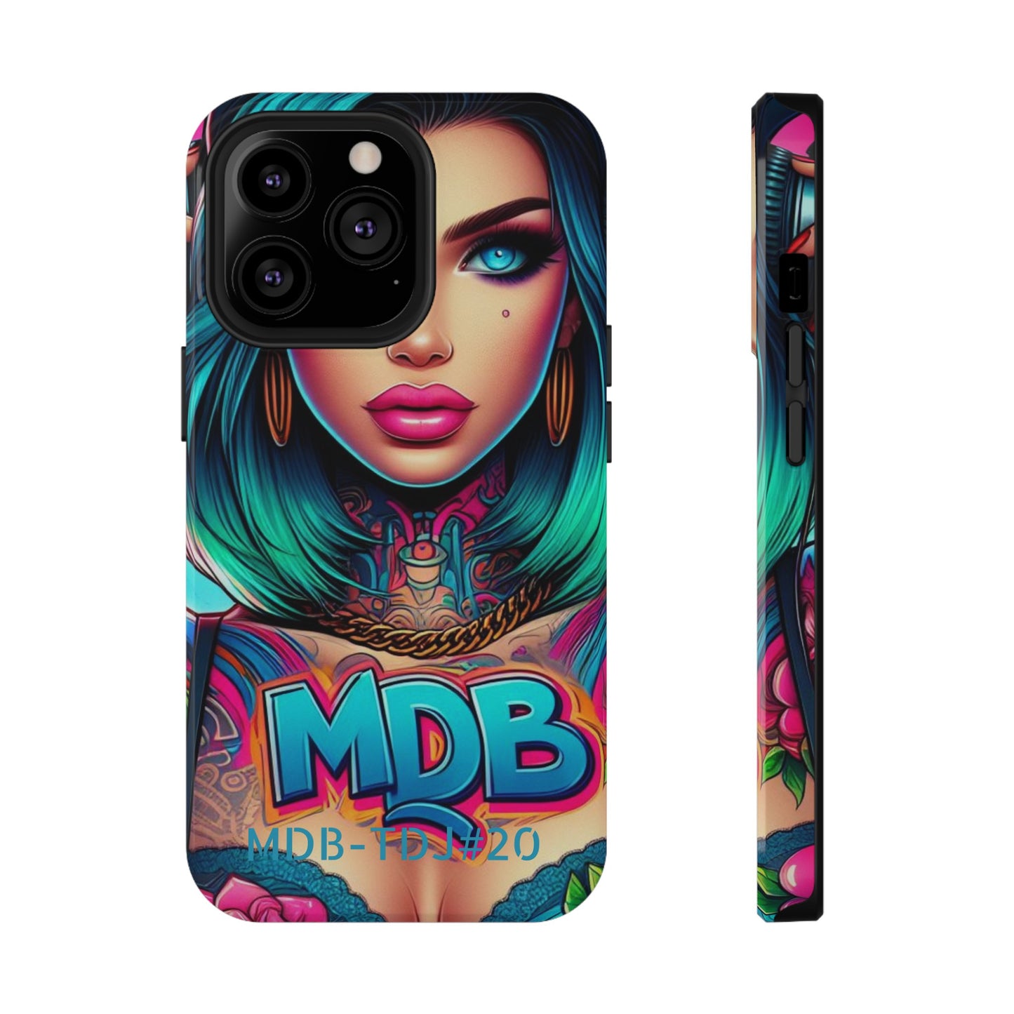 MDBTDJ#20 Impact-Resistant Phone Cases Fits most Tattooed DJ's Limited Edition, Phone Case, Tattooed Djs Shop