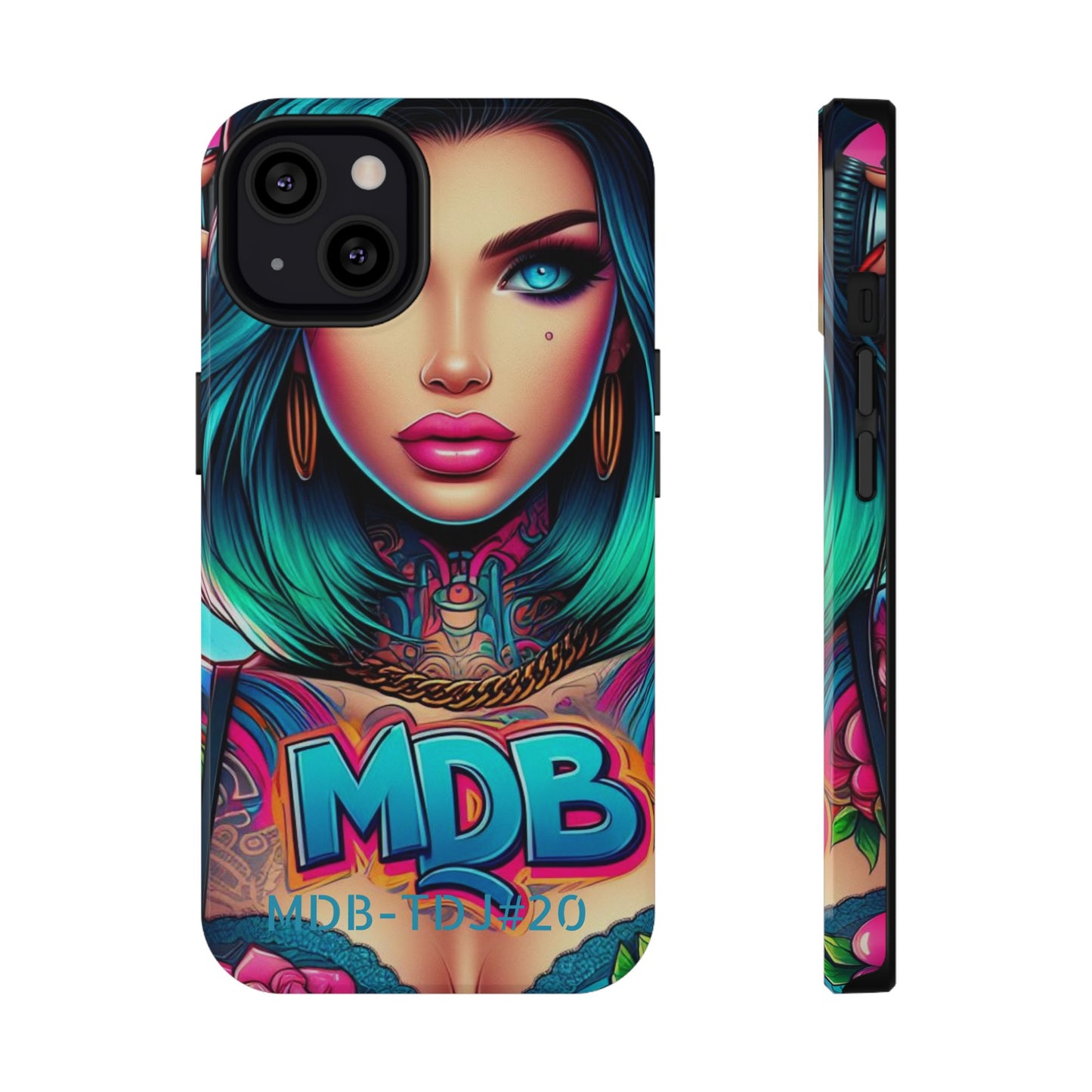 MDBTDJ#20 Impact-Resistant Phone Cases Fits most Tattooed DJ's Limited Edition, Phone Case, Tattooed Djs Shop