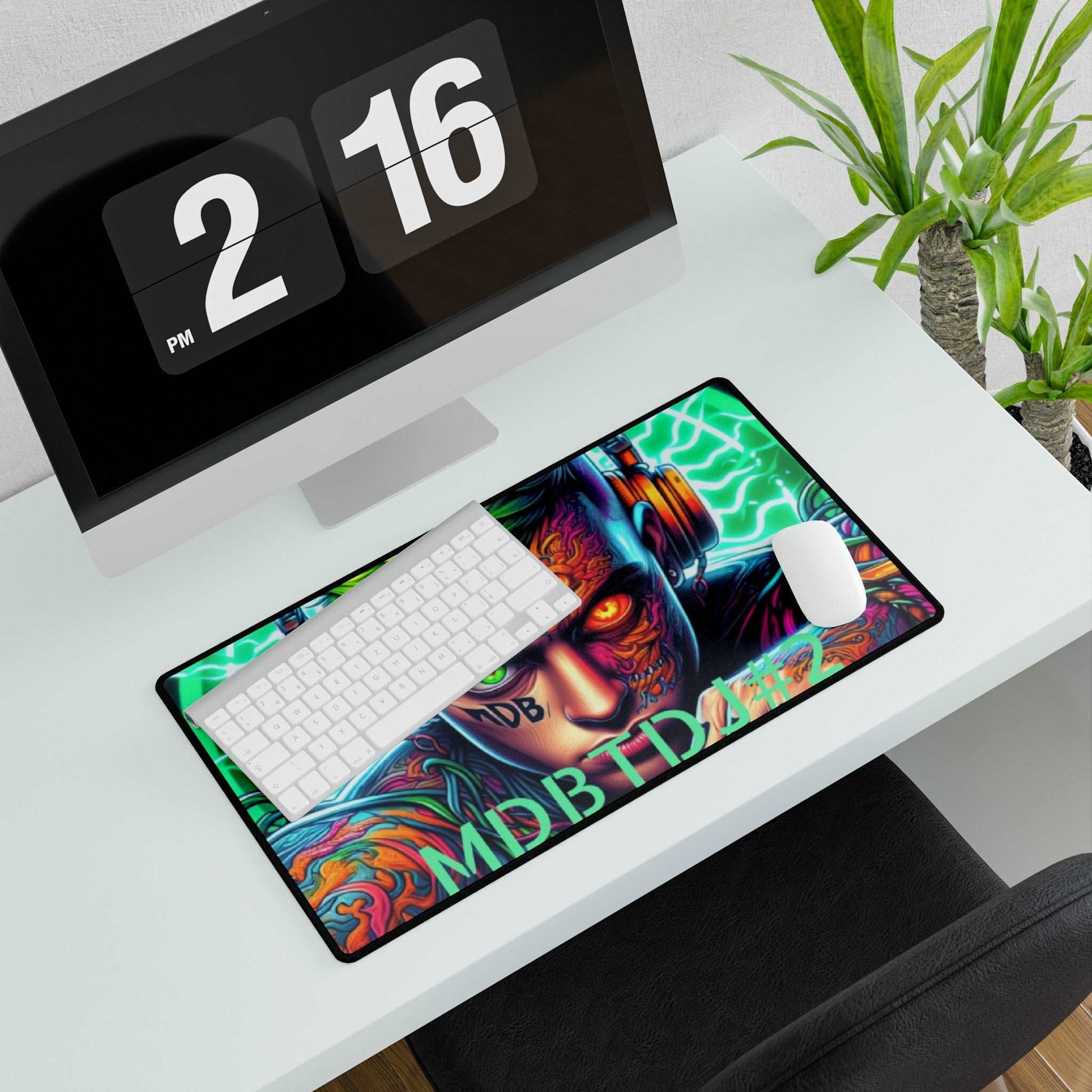 MDBTDJ#2 Mouse Pads Desk Mats, Home Decor, Apparel & Accessories, Tattooed Djs Shop
