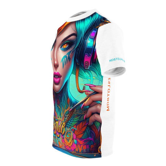 MDBTDJ#30-W Premium Art Tee Shirt - Tattooed Dj's Limited Edition - Unisex, T-Shirt, Clothing Tops, Tattooed Djs Shop