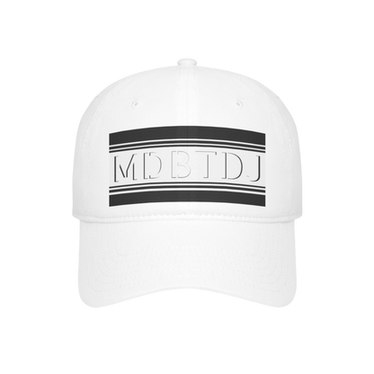 MDBTDJ#PSBWBWC White - Low Profile Baseball Cap