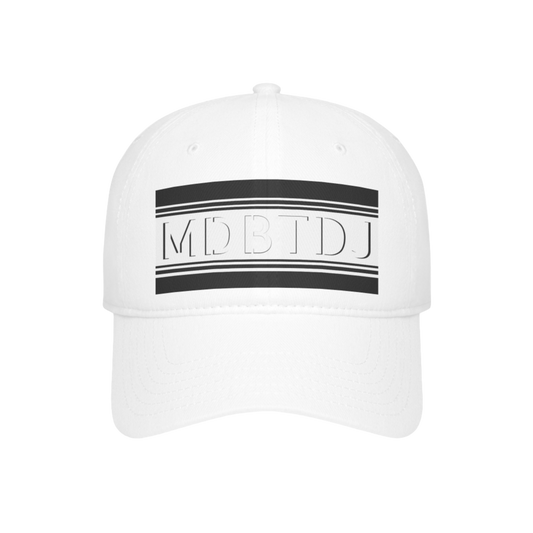 MDBTDJ#PSBWBWC White - Low Profile Baseball Cap