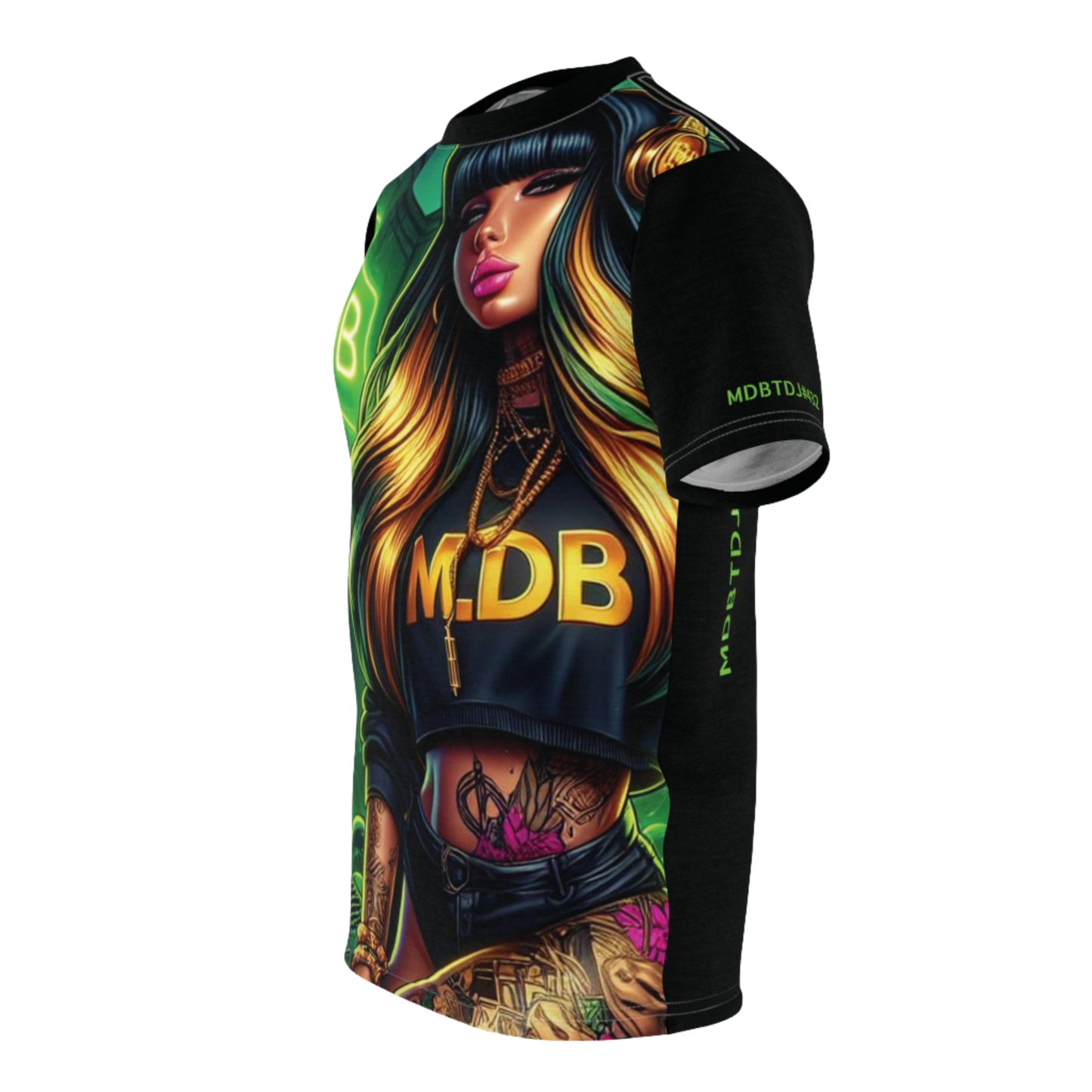 MDBTDJ#432 Premium Tee Shirt - Tattooed Dj's Limited Edition - Unisex, T-Shirt, Clothing Tops, Tattooed Djs Shop