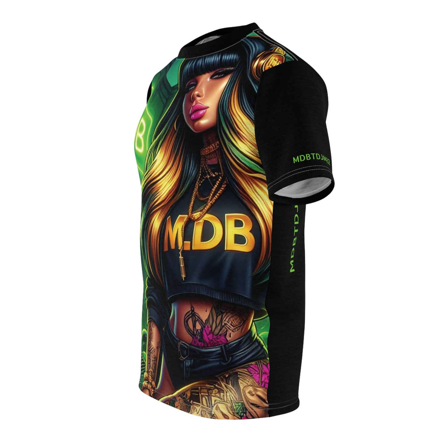 MDBTDJ#432 Premium Tee Shirt - Tattooed Dj's Limited Edition - Unisex, T-Shirt, Clothing Tops, Tattooed Djs Shop