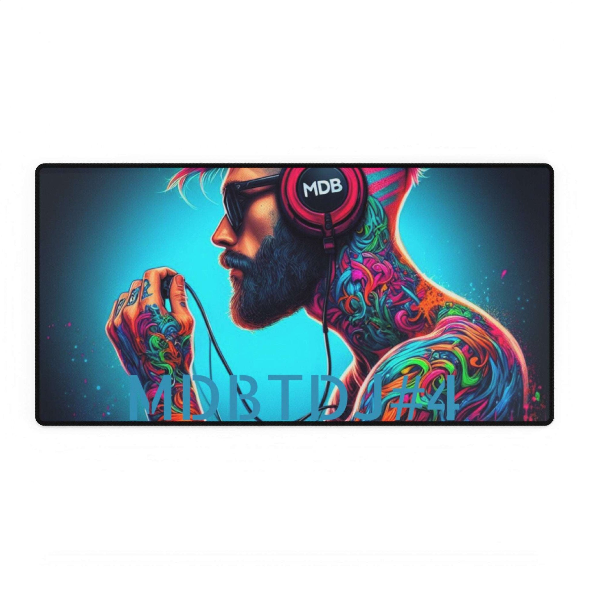 MDBTDJ#4 Mouse Pads Desk Mats Tattooed Dj's Limited Edition, Home Decor, Tattooed Djs Shop