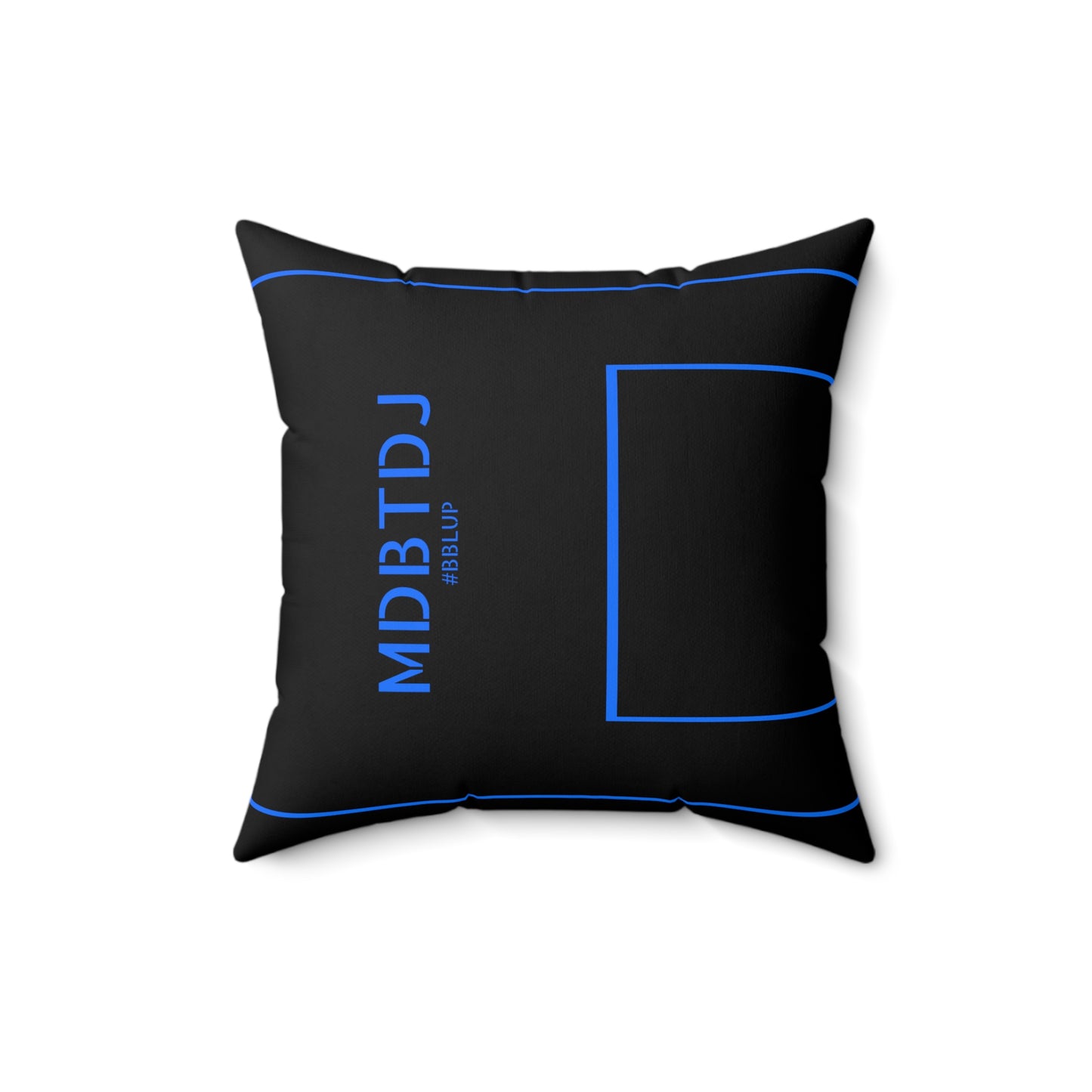 MDBTDJ#BBLUP Spun Polyester Square Pillow