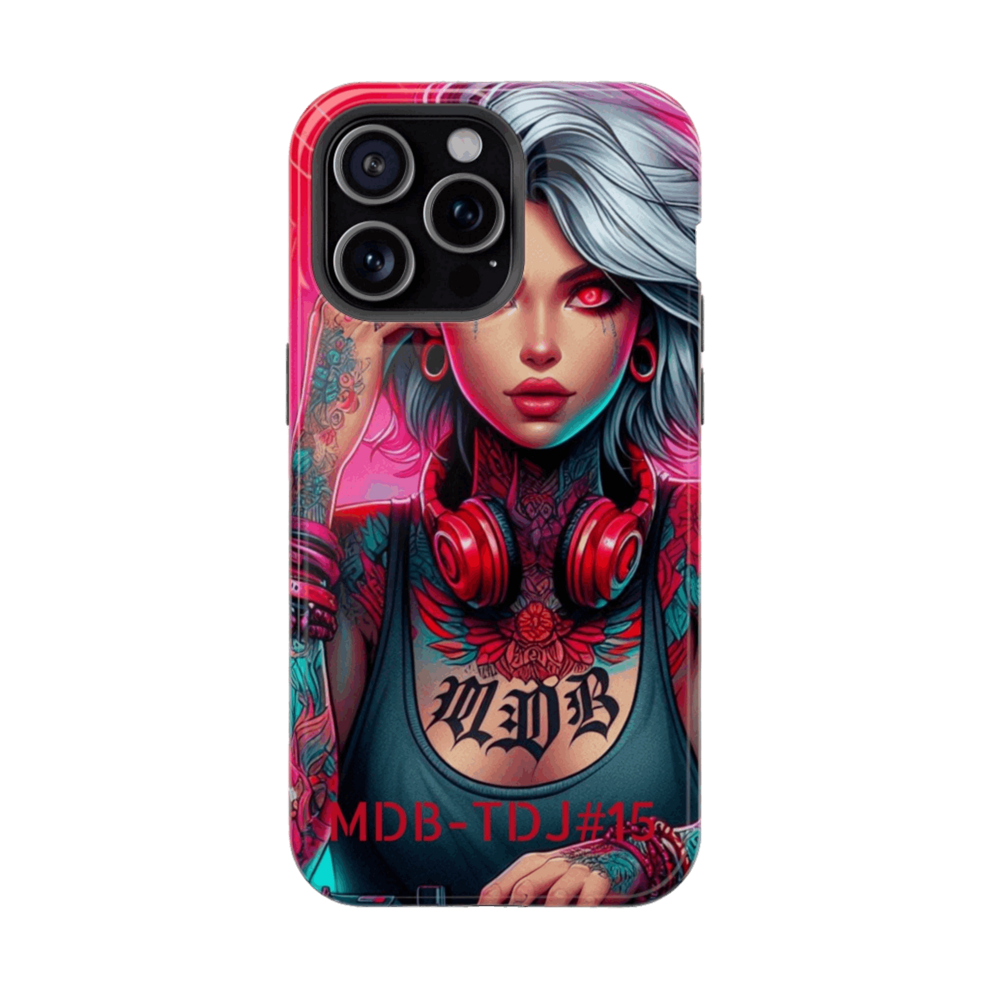 MDBTDJ#15 Impact-Resistant Phone Cases Fits most Tattooed DJ's Limited Edition