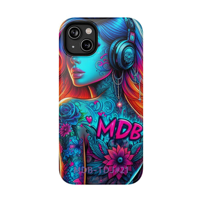 MDBTDJ#21 Impact-Resistant Phone Cases Fits most Tattooed DJ's Limited Edition, Phone Case, Tattooed Djs Shop