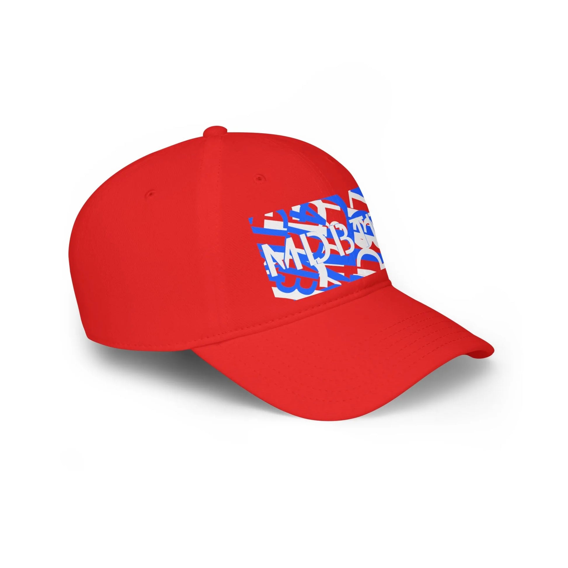 MDBTDJ#WBLUWRDC Red - Low Profile Baseball Cap, Hats, Hats, Tattooed Djs Shop