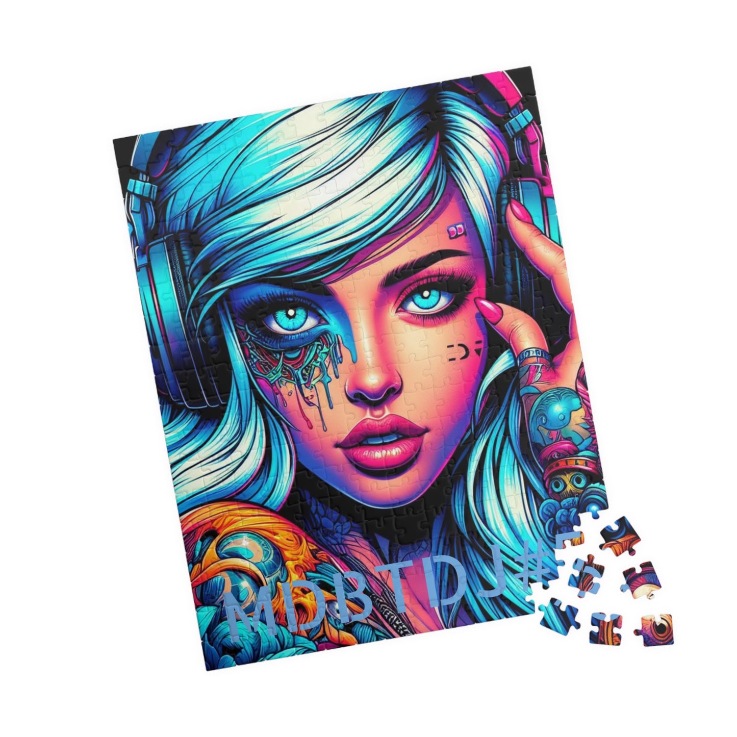 MDBTDJ#5 Puzzle (110, 252, 520, 1014-piece) Tattooed Dj's Limited Edition, Puzzle, Apparel & Accessories, Tattooed Djs Shop