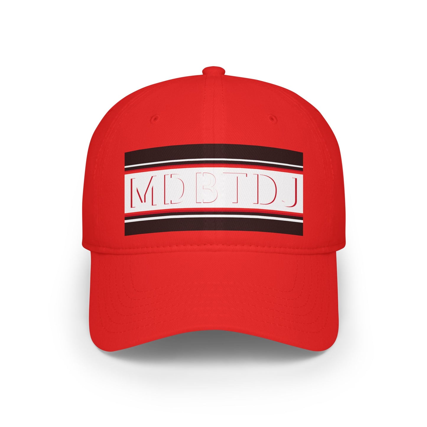 MDBTDJ#PSBWRHC Red - Low Profile Baseball Cap