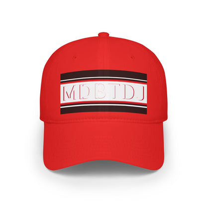 MDBTDJ#PSBWRHC Red - Low Profile Baseball Cap