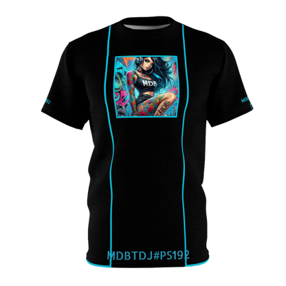 MDBTDJ#PS192 Premium Art Tee Shirt - Tattooed Dj's Limited Edition - Unisex