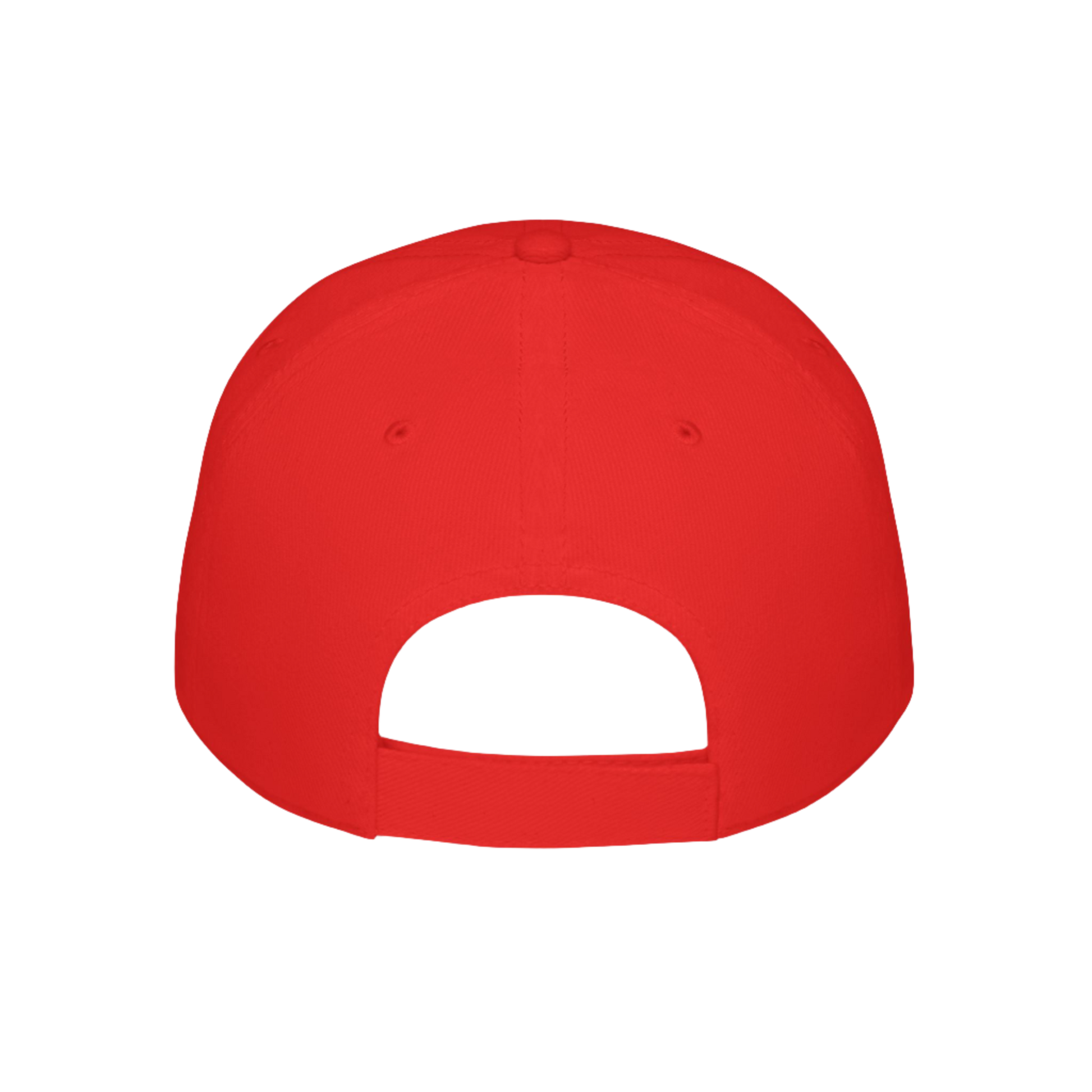 MDBTDJ#HZPSBWGLDC Red - Low Profile Baseball Cap, Hats, Hats, Tattooed Djs Shop