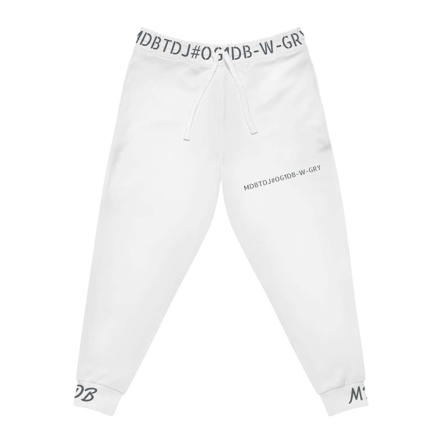 MDBTDJ#OG1DB-W-GRY Athletic Joggers Activewear Sweat Pants