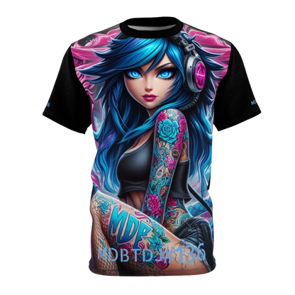 MDBTDJ#136 Premium Tee Shirt - Unisex Tattooed Dj's Limited Edition