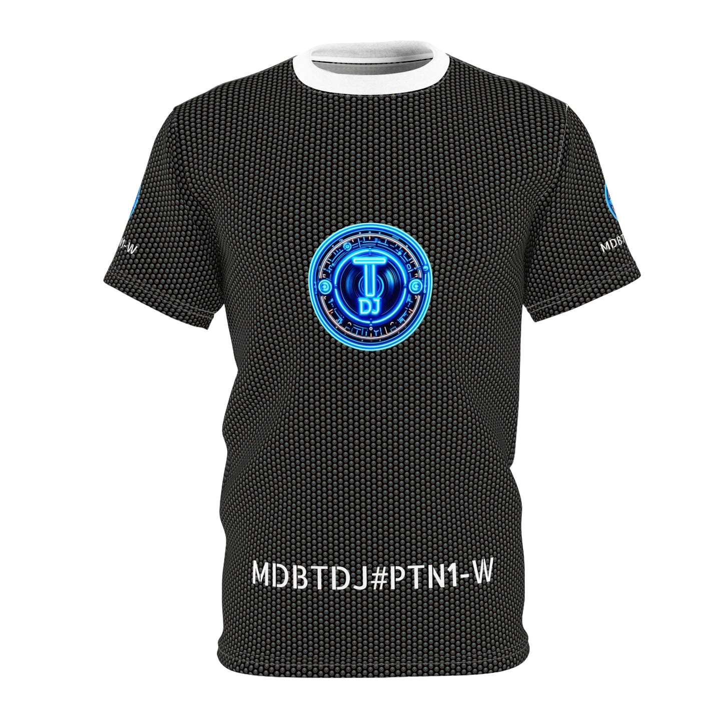 MDBTDJ#PTN1-W Unisex Cut & Sew Tee Tattooed Dj's Limited Edition, All Over Prints, Tattooed Djs Shop