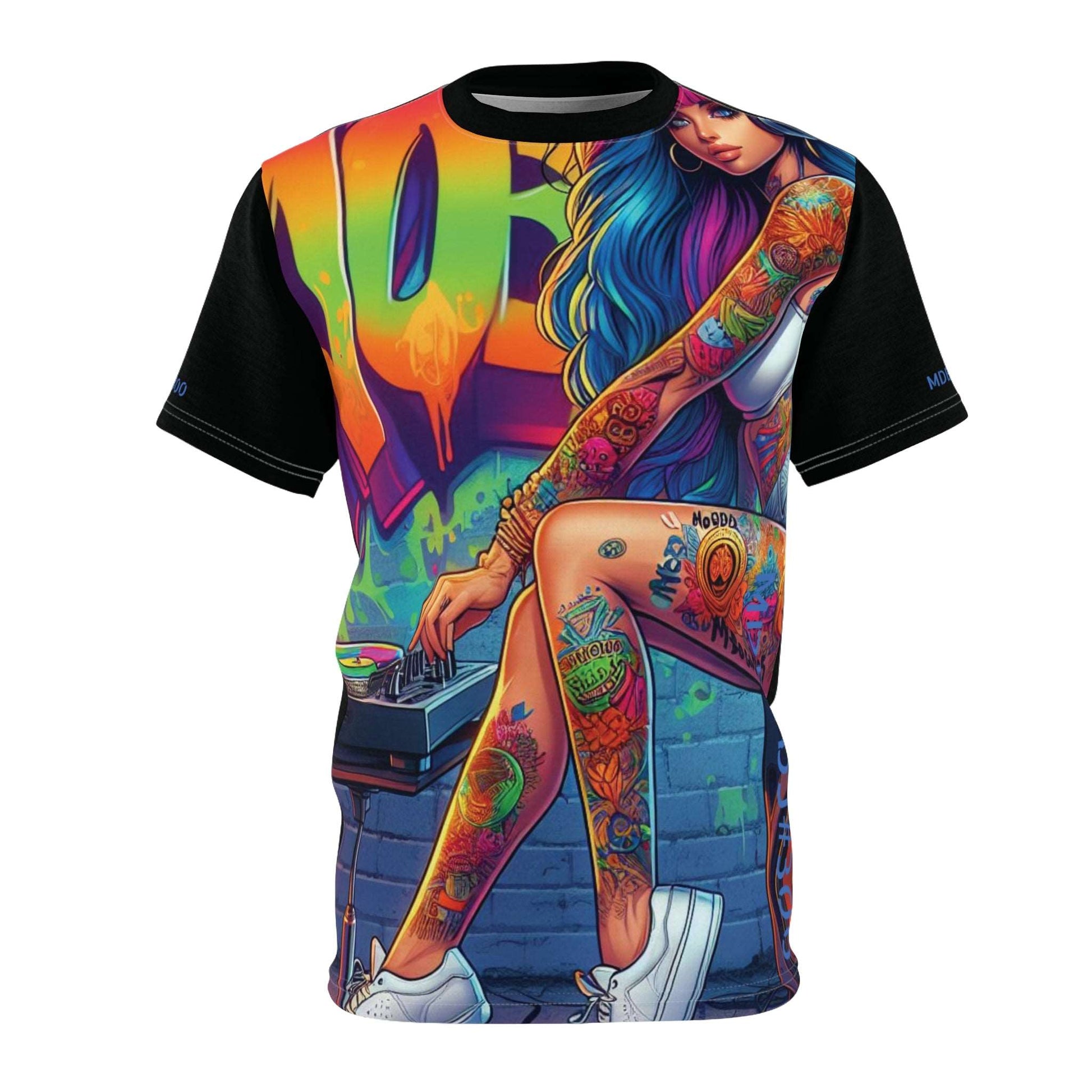 MDBTDJ#300 Premium Tee Shirt - Unisex Tattooed Dj's Limited Edition